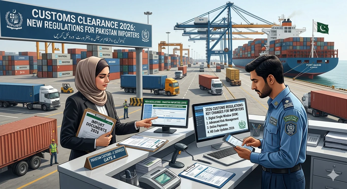 Customs Clearance 2026 - New Regulations for Pakistan Importers | Falcon Global Logistics